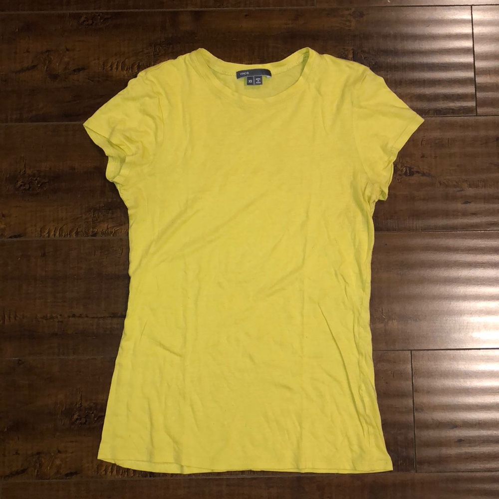 Yellow Vince T-shirt